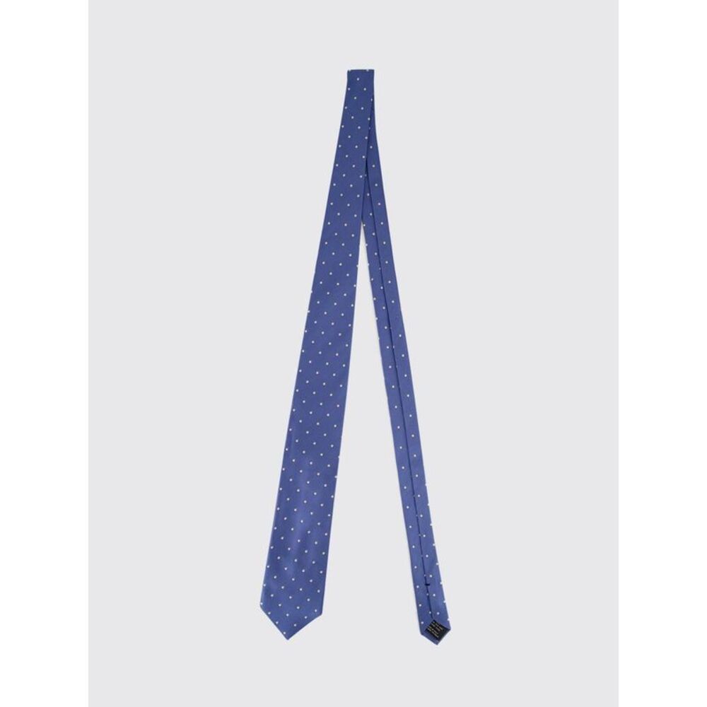 Tom Ford Men Classic Polka Dot Tie Tom Ford In Pure Jacquard Silk